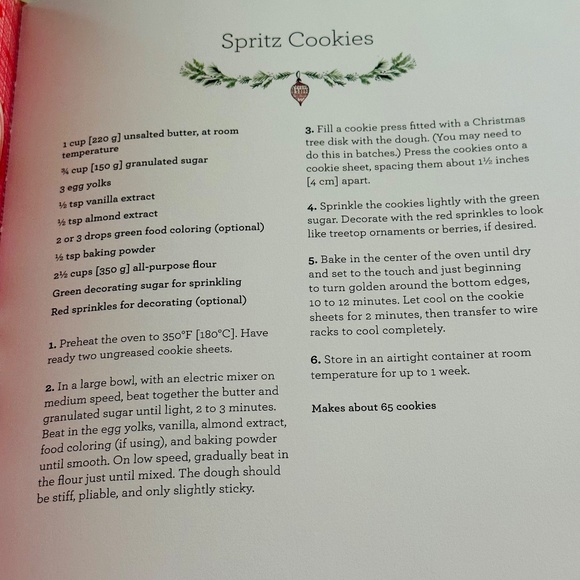 NEW Cookie Advent Cookbook Hardcover Christmas Holiday Cookies Recipe Book - Picture 12 of 14